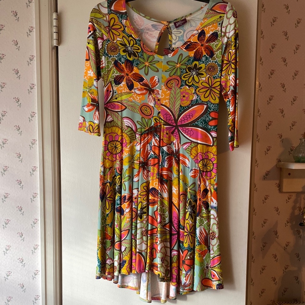 Salaam Colorful Floral NWT Dress